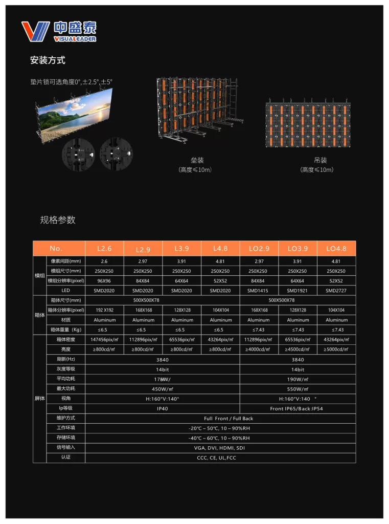 Color Crystal Series-LED Rental Display